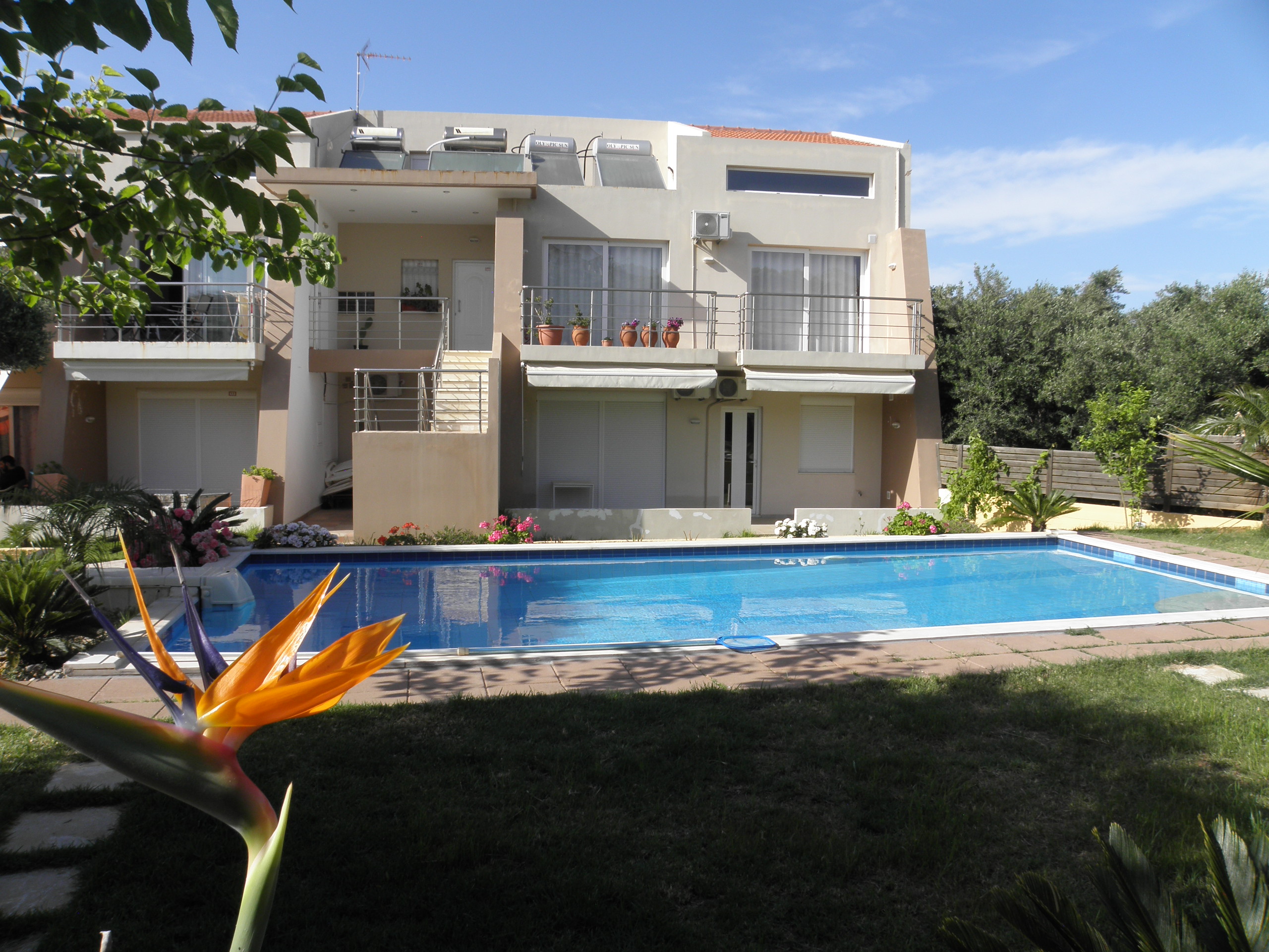 Holiday apartments building in Tavronitis